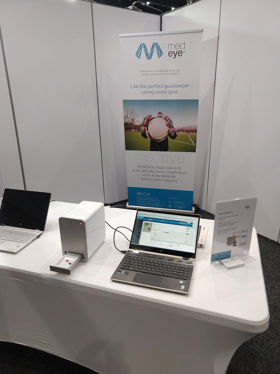 MedEye's debut at Australia’s largest scientific pharmacy conference. #mm2019shpa  Live at stand 17   #medicationsafety #whenyouwanttobesure mm2019shpa.com