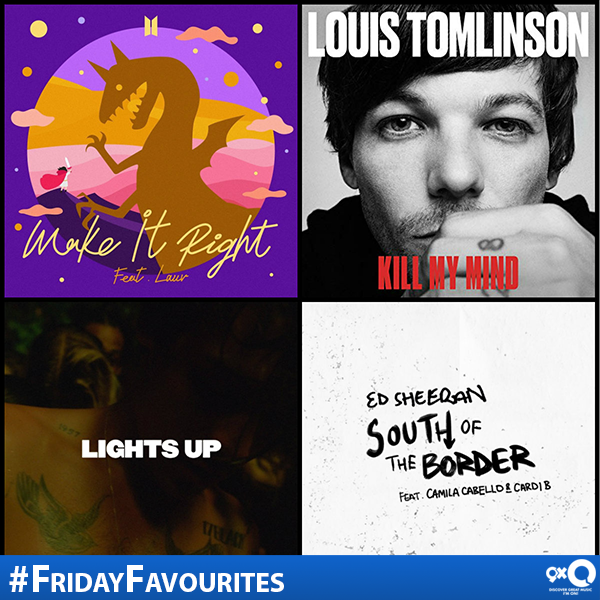 Who's on your #FridayFavourites playlist?
#BTS #Lauv #LouisTomlinson #HarryStyles #EdSheeran #CamilaCabello