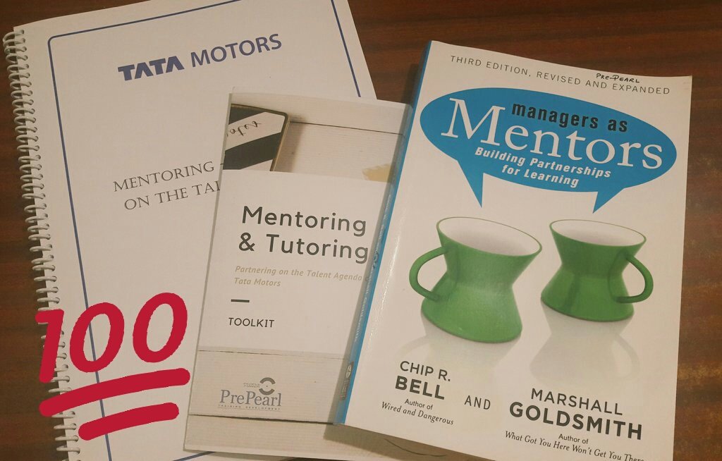PrePearlIN's tweet photo. Design of the #mentoring and #tutoring journey @tatamotors is inspiring and energising. Brilliant example of leadership, line function owning the #talentagenda enabled by #hr. Fantastic experience for us at #prepearl to support the same @pearl_dsouza1 @ChipRBell @coachgoldsmith https://t.co/0SfdWEfgJQ