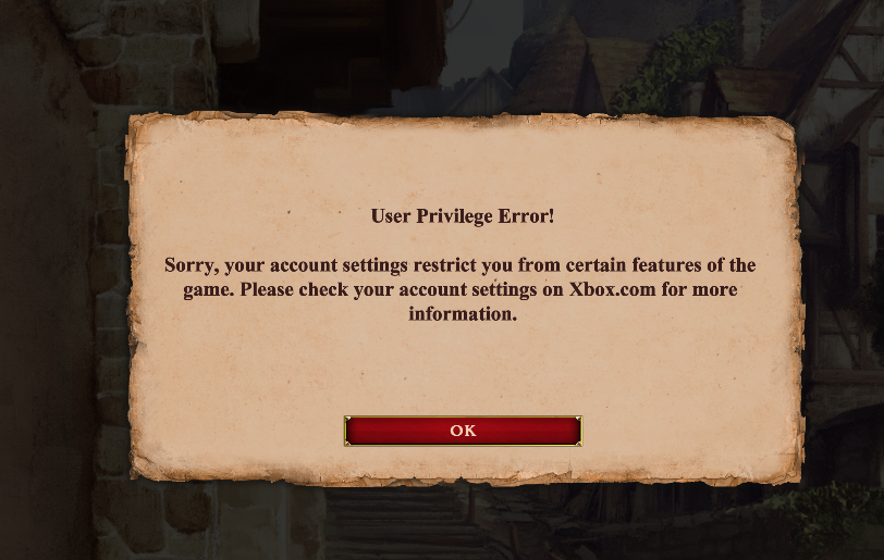 sycoinc's tweet photo. @AgeOfEmpires I am getting this error and I am unsure how to fix this, i am running the game from Windows Store on win 10 and in admin mode, any reason this is happening? https://t.co/WHoy6kf5iQ