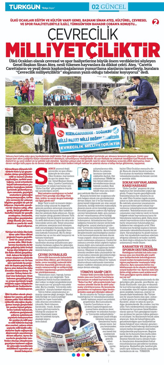 Türkgün Gazetesi'nde yer alan özel röportajımızın 2. kısmı.