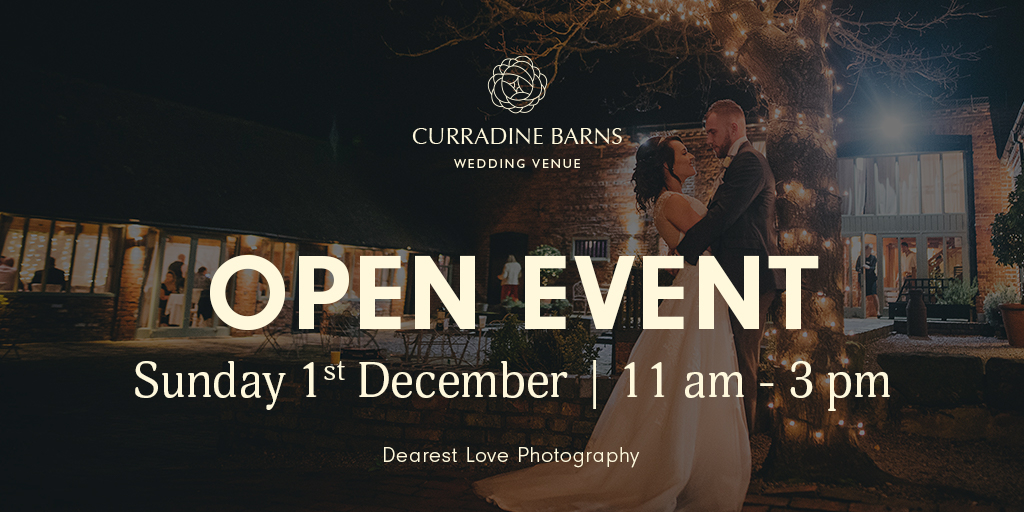 Join us for our next Open Event on Sunday 1st December from 11am - 3pm. 

To book your place, call 01905 670039 or click bit.ly/2CUPfcp 

#wedding #weddingvenue #openevent #engaged #bride #cotswolds