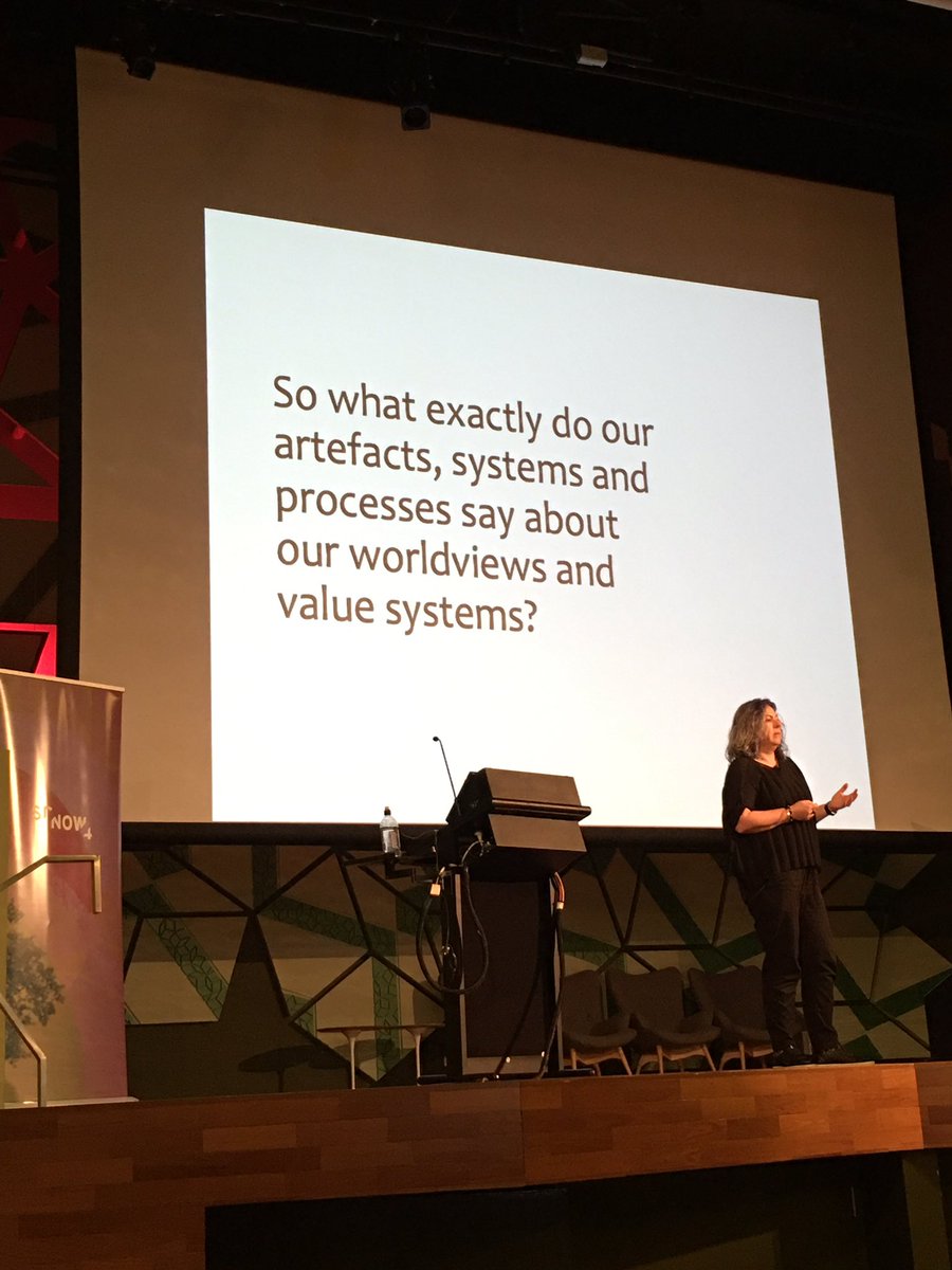 idilgaziulusoy's tweet photo. Another talk I’ve been looking forward to by @incognitosum! Bridgette dropped the bomb in second 10: the future doesn’t exist. #SDNOW4 https://t.co/y7Cb7pzutn