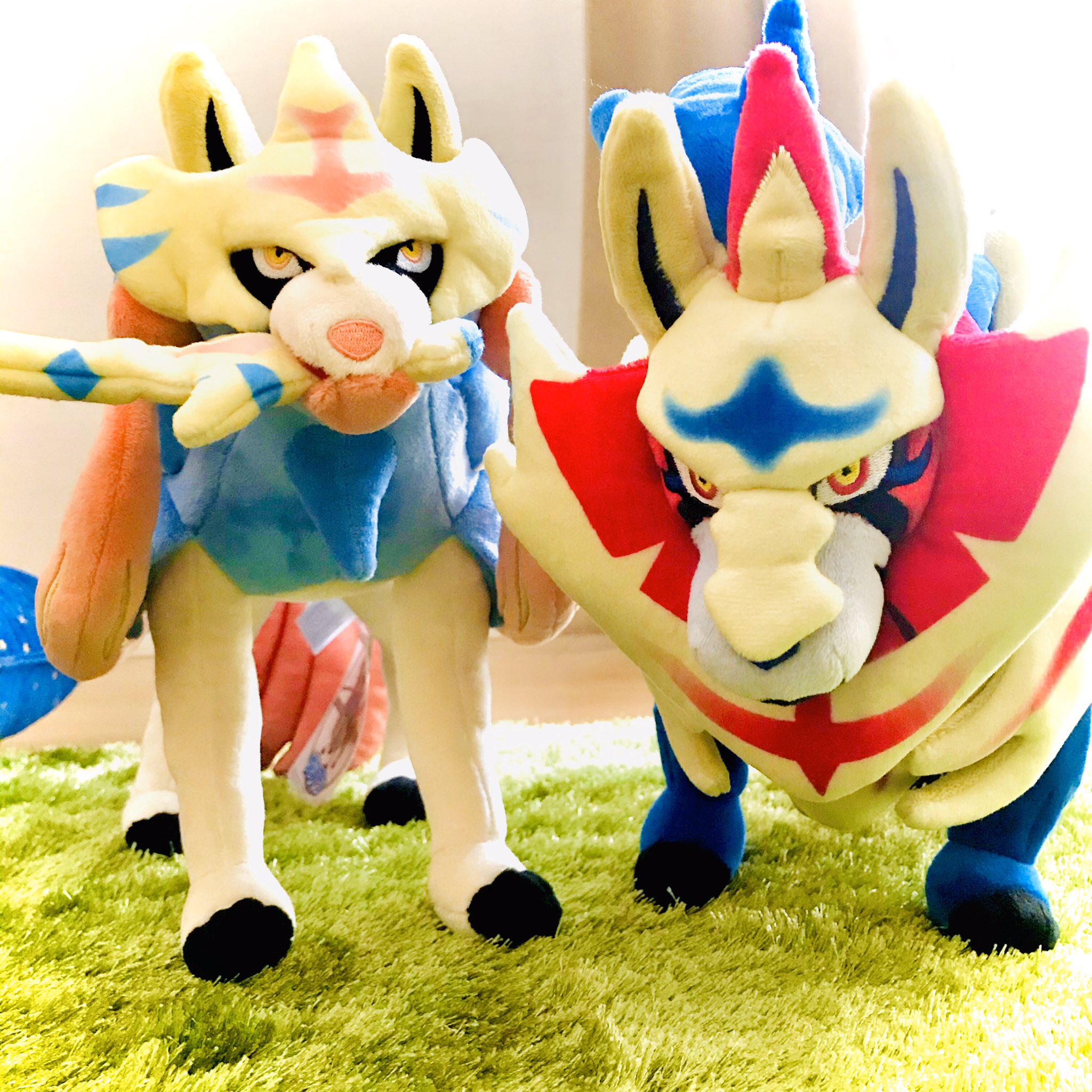 ポケモンセンター ザシアン ザマゼンダ ぬいぐるみ - メルカリ