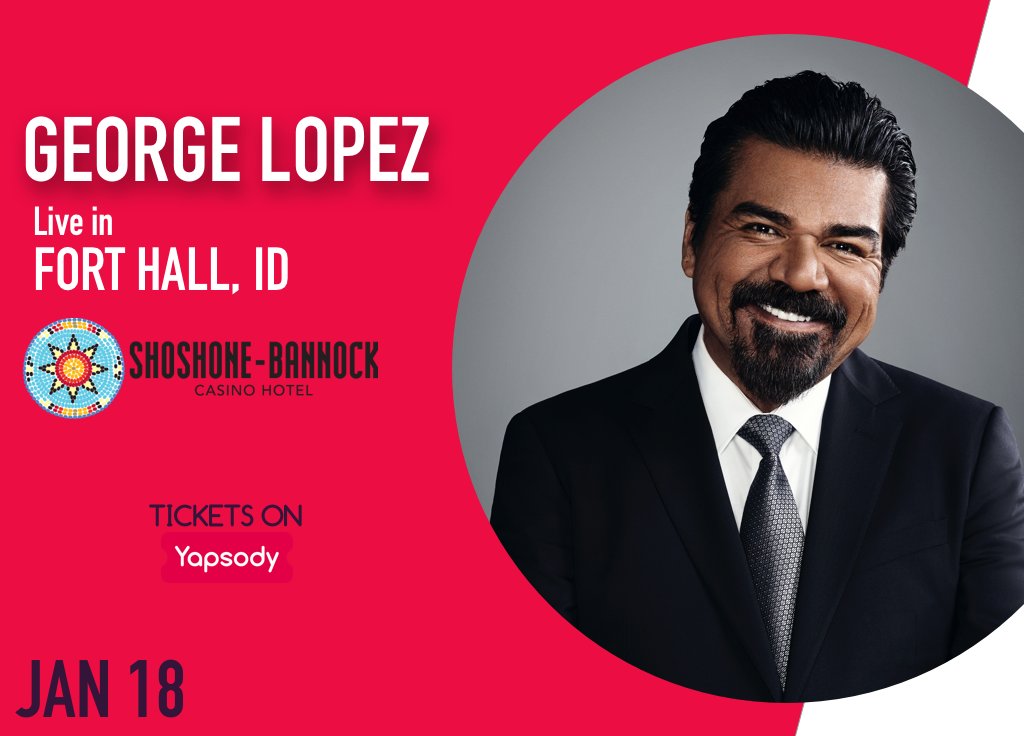 Yapsody's tweet image. Get tickets to watch @georgelopez as he returns to showcase the comedic genius that he is at @SBCasinoHotel this Jan!: bit.ly/2QlyXAV

#georgelopez #comedy #forthall #idaho #events #live #thegeorgelopezshow #livecomedy #Yapsody