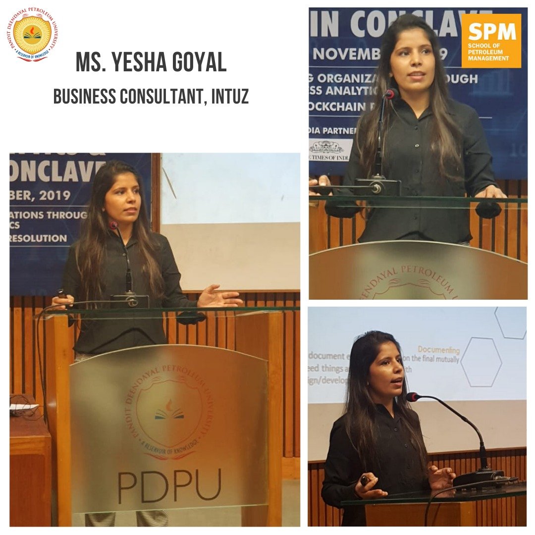 Ms. Yesha Goyal - Business Consultant, Intuz emphasized on the role of a business analysts in the organization which is not only limited to data handling but it starts from pre-sales till the post-sales stage of the project.