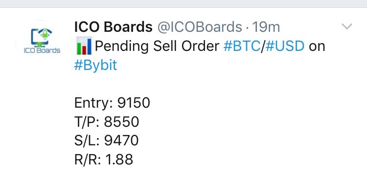 ICOBoards's tweet photo. @tradingroomapp This Sell trade played out quite well, there are no signs of long yet! What you think? https://t.co/HzBtKEhar8