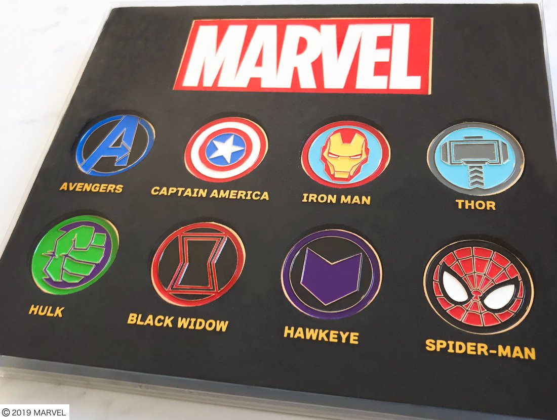 ট ইট র Marvel Pop Up Store 東京コミコン 先行販売商品 キャラクターアイコン8個と圧巻の大きさの マーベル ロゴがセットになった ピンバッジ９個セット 4 350 税 そのまま飾っても バッグやポーチなどに付けても T Co Uwm6tyhvik