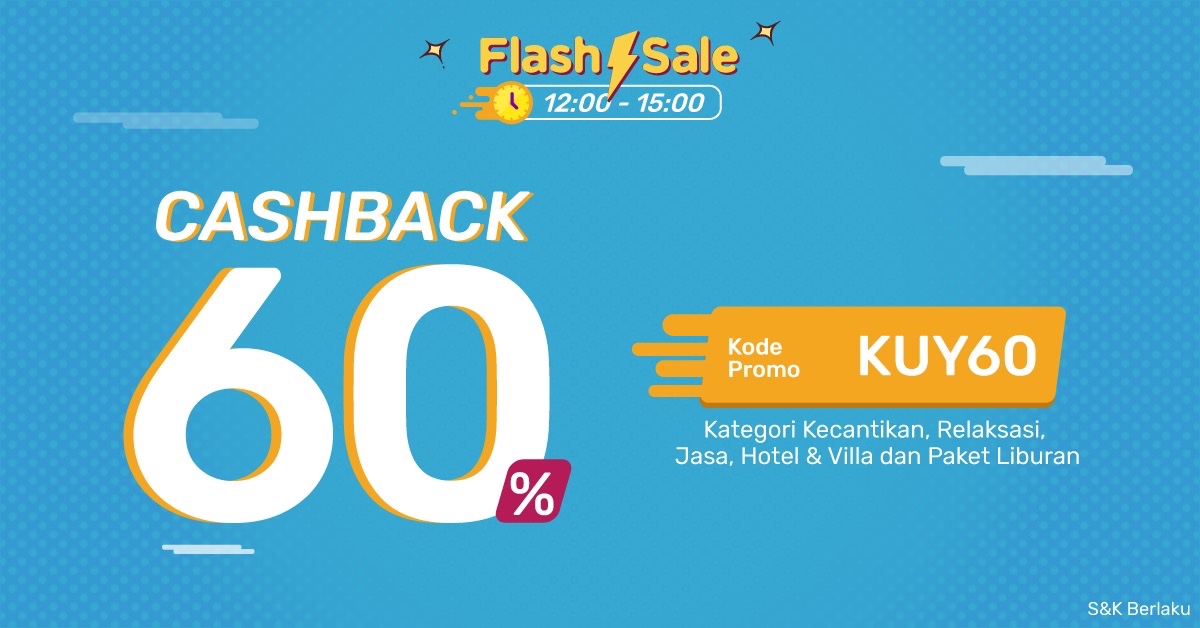 faveid's tweet photo. Kejutan flash sale! Untuk kamu yang bingung mau kemana weekend ini, cek deh banyak deals baru di Aplikasi dan Website kita, jangan lupa juga masukkan kode promo dibawah ini untuk mendapatkan cashback sampai dengan 60% https://t.co/ZsMtXRxpop https://t.co/UwxoIMqHnA