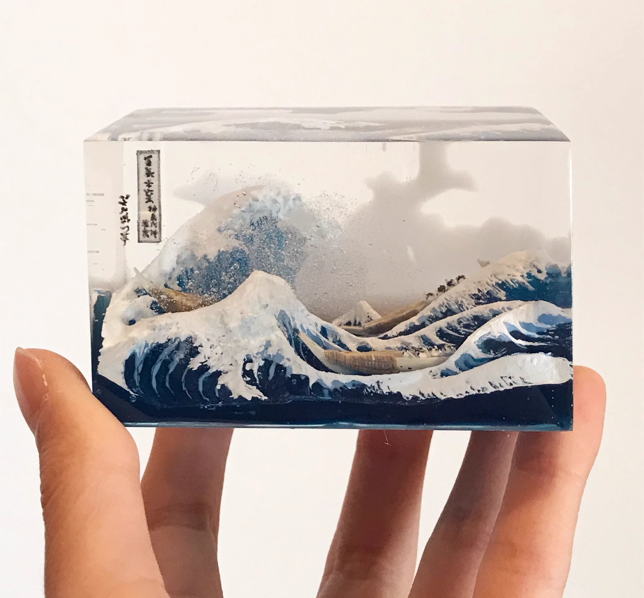再現度凄すぎwwww 富嶽三十六景が立体化され！量産化希望の一品