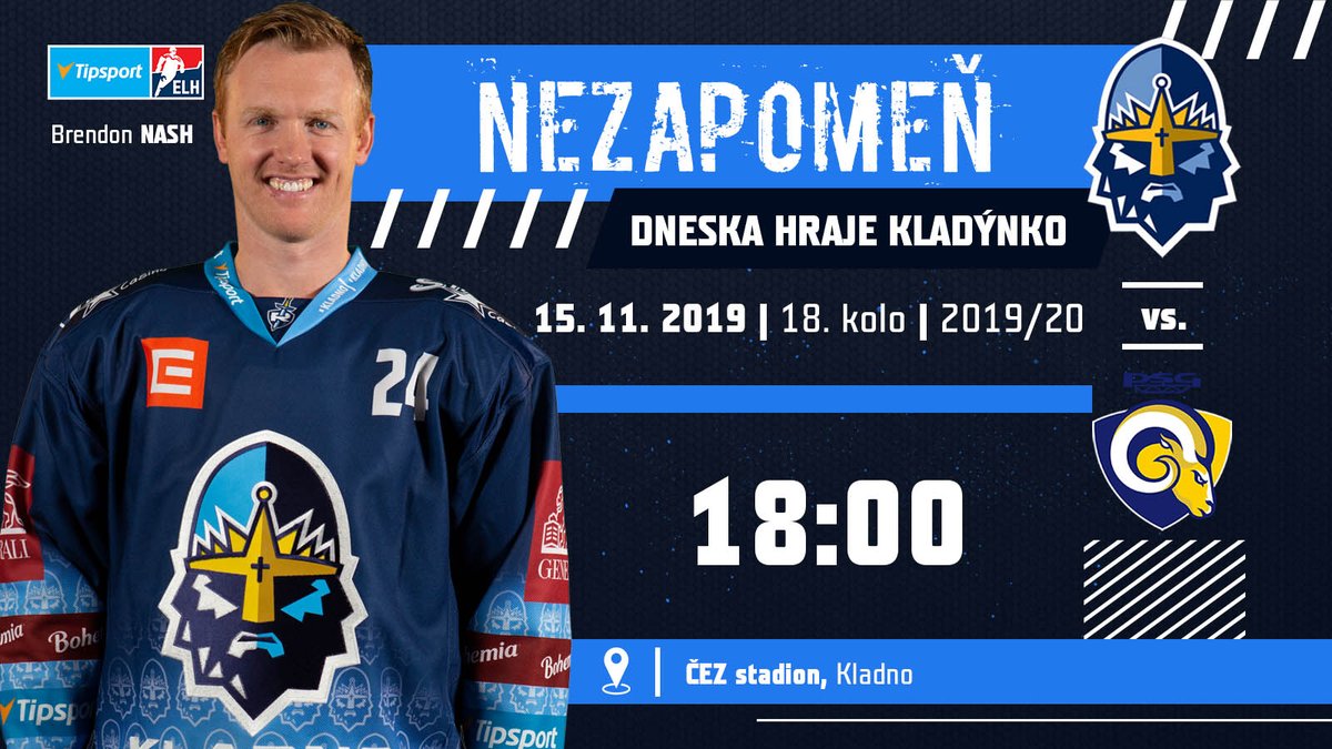 Rytiri Kladno Ø¹ÙÙ ØªÙÙØªØ± Kladynko Dnes Bude Hostit Dalsi Dulezity Zapas Rytiri Od 18 Hodin Vyzvou Hokejzlin Klavzln Vstupenky Https T Co Qkz5eweih7 Https T Co Op9lsqm5ut