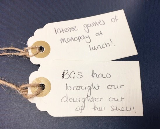 'How has BGS positively impacted your life?' - Lovely to see the #memories' from our #leadingladies memory tree to #inspire our current cohort of students #hocage