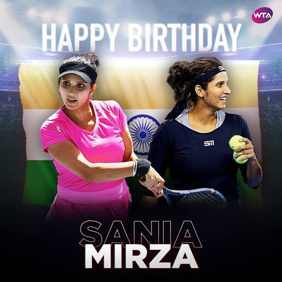 Happy birthday Sania Mirza    