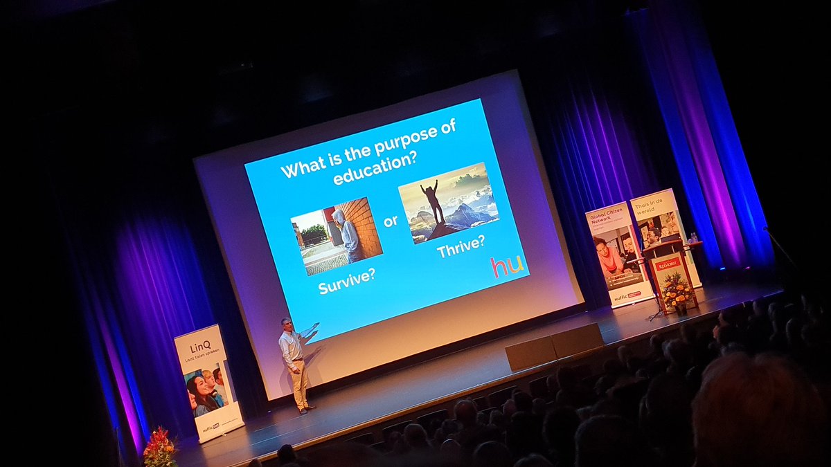 AKennisclips's tweet photo. Are you teaching the students about surviving or thriving in their world? @humanutopia @Nuffic #taalenwereldburgerschapvo #grahammooreisaboss #dutchism #grahammooreforpresident https://t.co/SlqzPXX11u