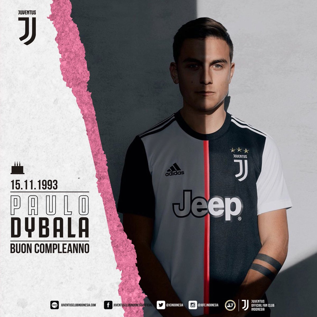 Hari ini ini Paolo Dybala tepat berusia 26 tahun. Selamat ulang tahun Paulito! Terus bersinar terang bersama Juventus!

Buon Compleanno <a href="/PauDybala_JR/">Paulo Dybala</a>!

#paulodybala #dybala #lajoya #juventus #jcindonesia

<a href="/JCIndonesia/">Juventini Indonesia</a>