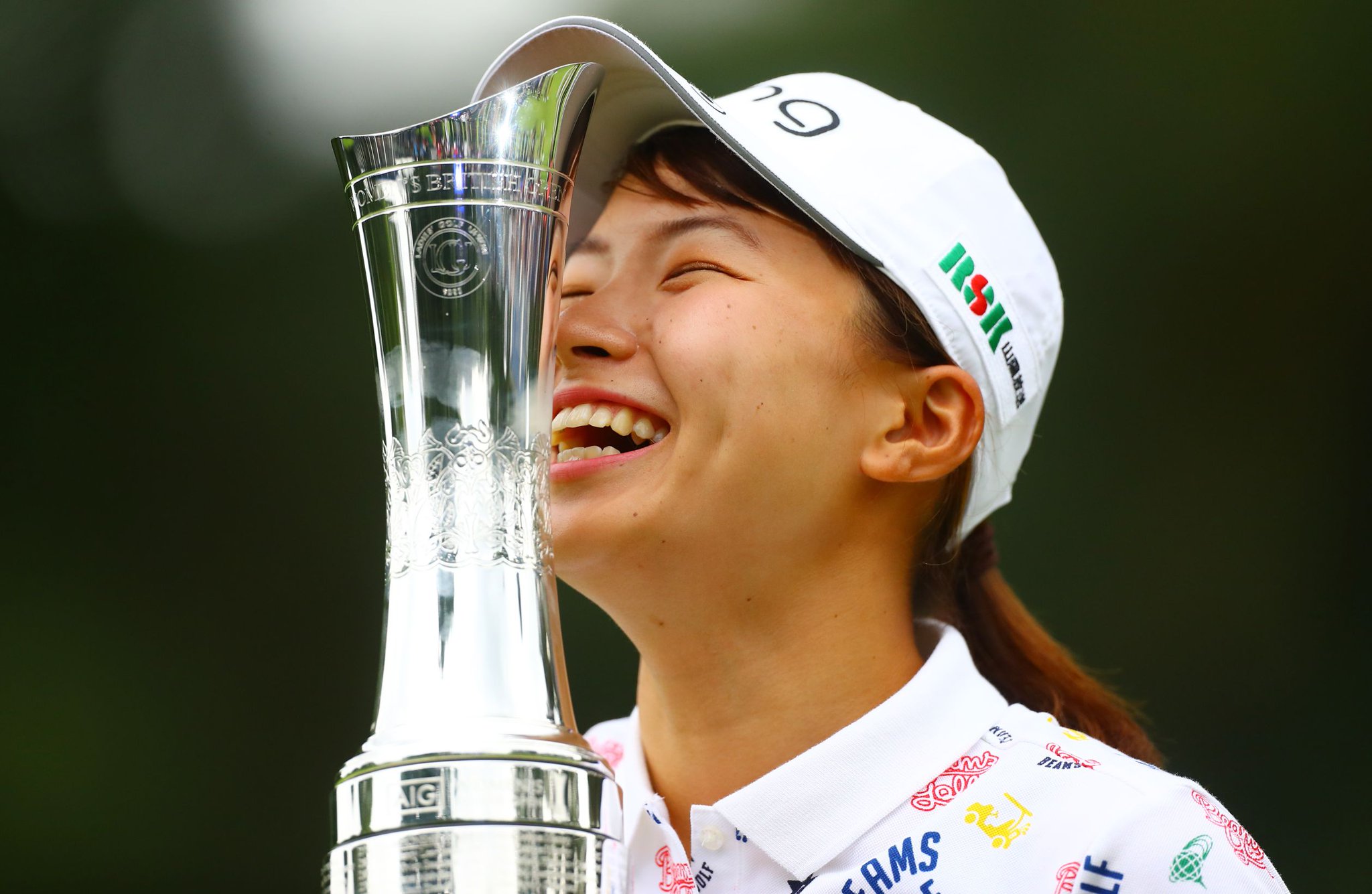 渋野日向子 オリジナル ゴルフマーカー サントリーレディスオープン限定品