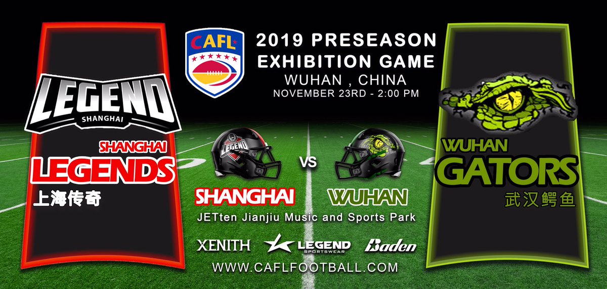 ArenaFLChina's tweet photo. After a great kickoff weekend the CAFL takes Week 2 of preseason play to the beautiful city of Wuhan as the Gators host the Shanghai Legends. Stay tuned for more information. @hiteamsports @MoreMediaHits @grm3612 @ewang77 @JawsCEOQB @MartyJudge https://t.co/flytVBRiYx