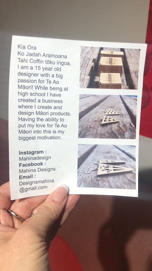 moniqueflick's tweet image. Retweet to help @chchaste’s student, Kia, who now has a business created during her HS learning experience.   #FOEN2019