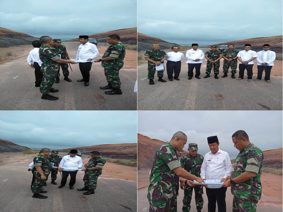 Korem033's tweet image. Plt. Gubernur Kepri Bapak Isdianto &amp;amp; Danrem 033/WP Tinjau Kesiapan Lahan Pembangunan Makogabwilhan I korem033wp.mil.id/2019/11/15/plt…