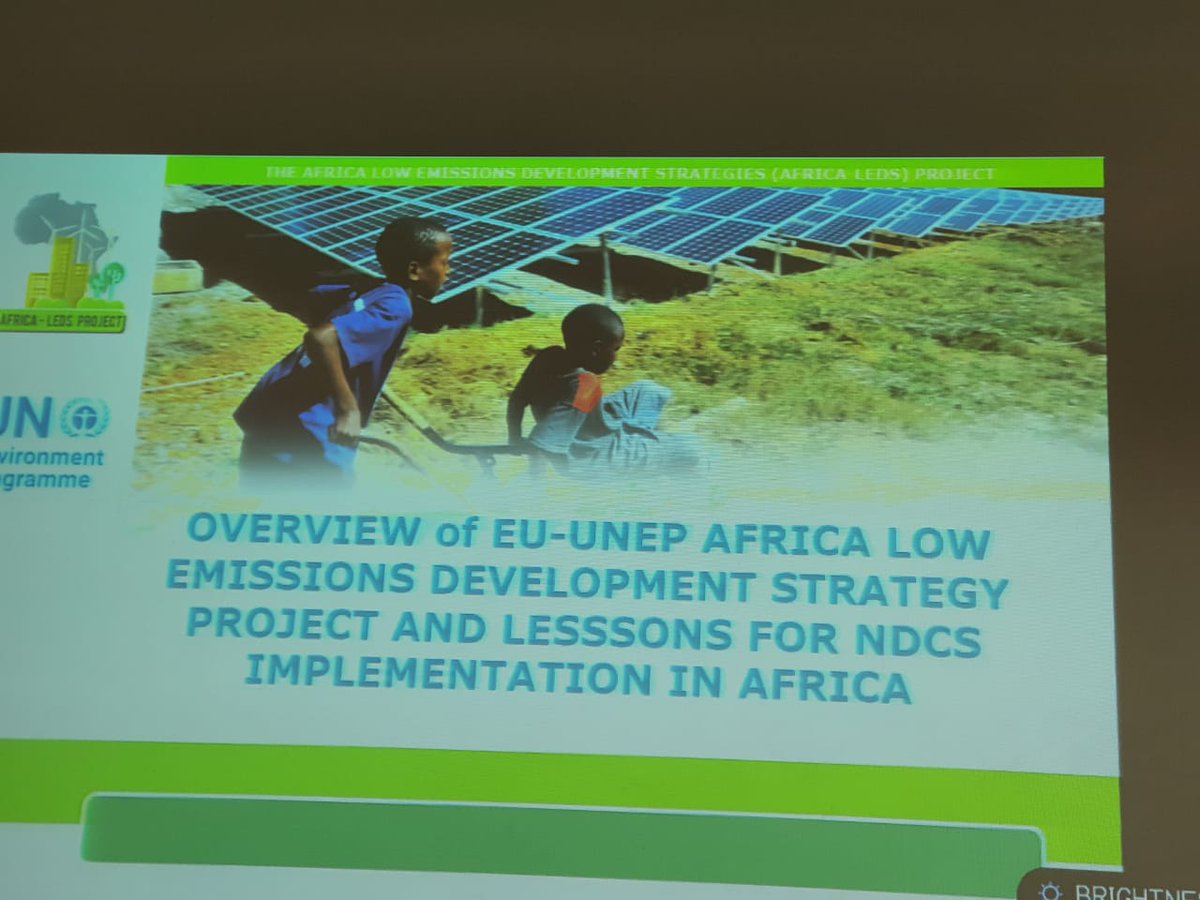 AAKNet's tweet image. Lessons from @Africa_LEDs project have  shaped and guided possibilities of leveraging the NDCs to spur opportunities and socioeconomic development amidst climate change challenges in #Africa. @EUClimateAction  @EU_Commission @UNEP @RichardMunang #AMCEN