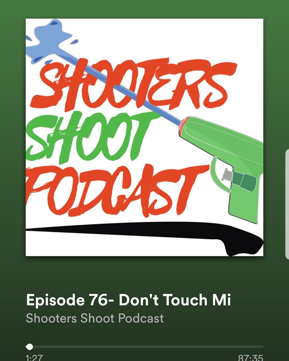 shootersshootp's tweet image. Episode 76 of the Shooters Shoot Podcast- Don't Touch Mi

Topics:

➡️Drake gets Boo'd
➡️Eating Electricity
➡️PDA's
➡️How To Make Tea
➡️Lying For Sex

Listen on:

iTunes:apple.co/2LxDyuU 

Spotify:spoti.fi/2TsniCE

Soundcloud:bit.ly/2Nt68xJ

Like and retweet