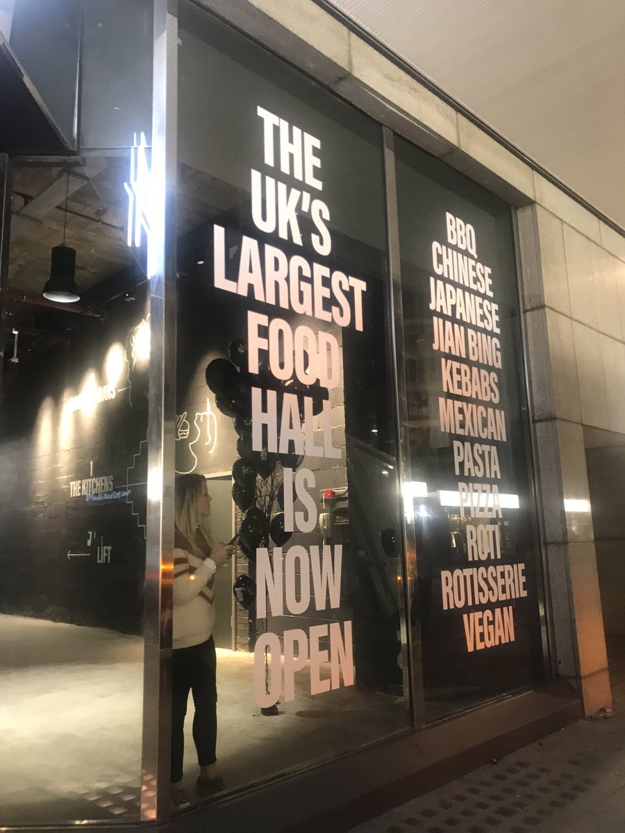 jll_ldnretail's tweet photo. A few photos from the @MarketHalls West End preview evening last night. What a transformation! We are so proud to have been a part of this #JLLDeal #MarketHalls #Foodmarkets #LondonFood #NewOpening https://t.co/dUFk1ZXX6o