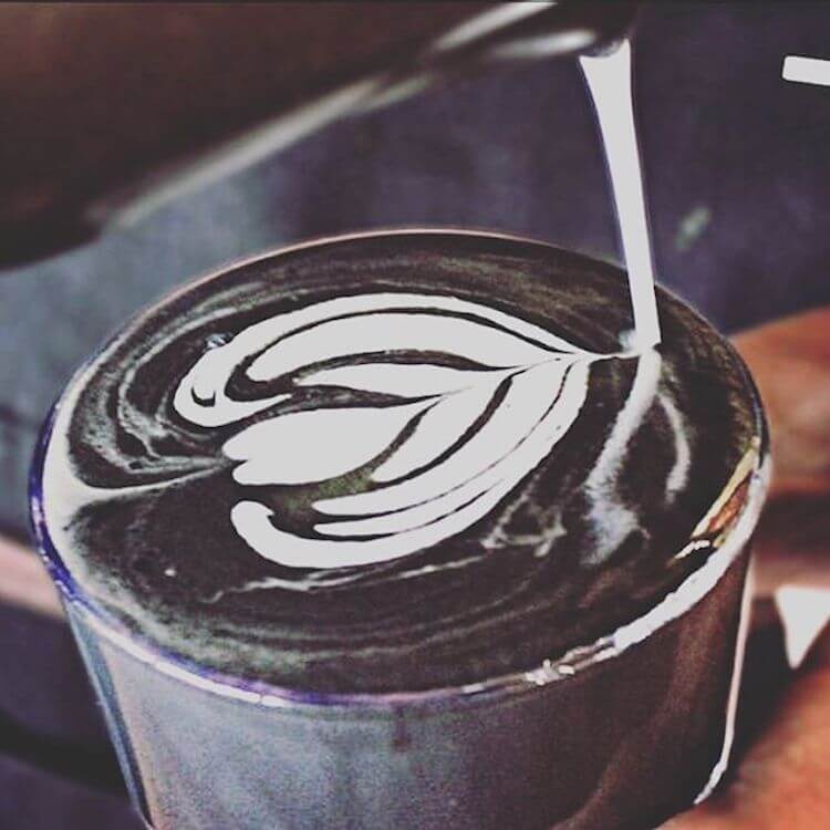 ist black latte getränk gesund zum abnehmen