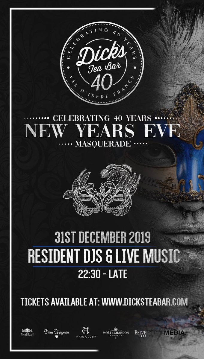 New Years Eve Tickets are available on our website! Don’t miss out on the best NYE party in Val d’Isère ✨🍾