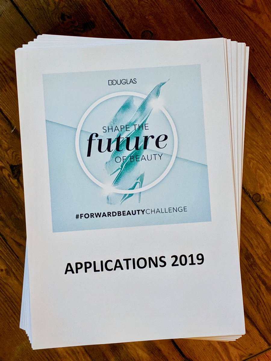 TMuellerDouglas's tweet image. Excited about the final selection of the participants of the #Douglas #FORWARDBEAUTYChallenge 2019! I can&apos;t wait to meet all of you and see some inspiring ideas that will drive innovation in the beauty sector!