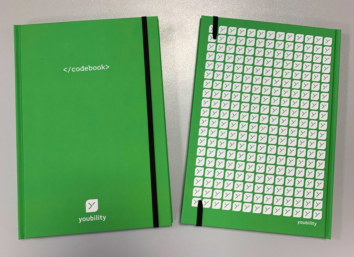 YoubilitySoft's tweet image. Unsere neuen Notizbücher sind endlich eingetroffen 😁