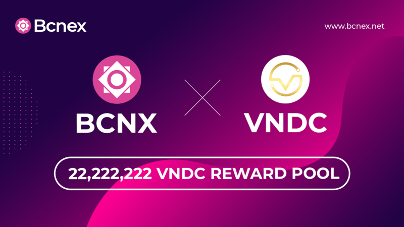 bcnex_net's tweet photo. $BCNX #Bcnex #BCNX #RewardPool 
🌟 Reward Pool  - 22,222,222 VNDC Token
🌟 Start: 16h00 15/11/2019 (GMT+7)
🌟 End and Distribution: 16h00 30/11/2019 (GMT+7)
🌟 Link to join Reward Pool: https://t.co/TvgSmv8ORC 
🌟 Details: https://t.co/dgC9MzzVAu https://t.co/YetYQ63aNn