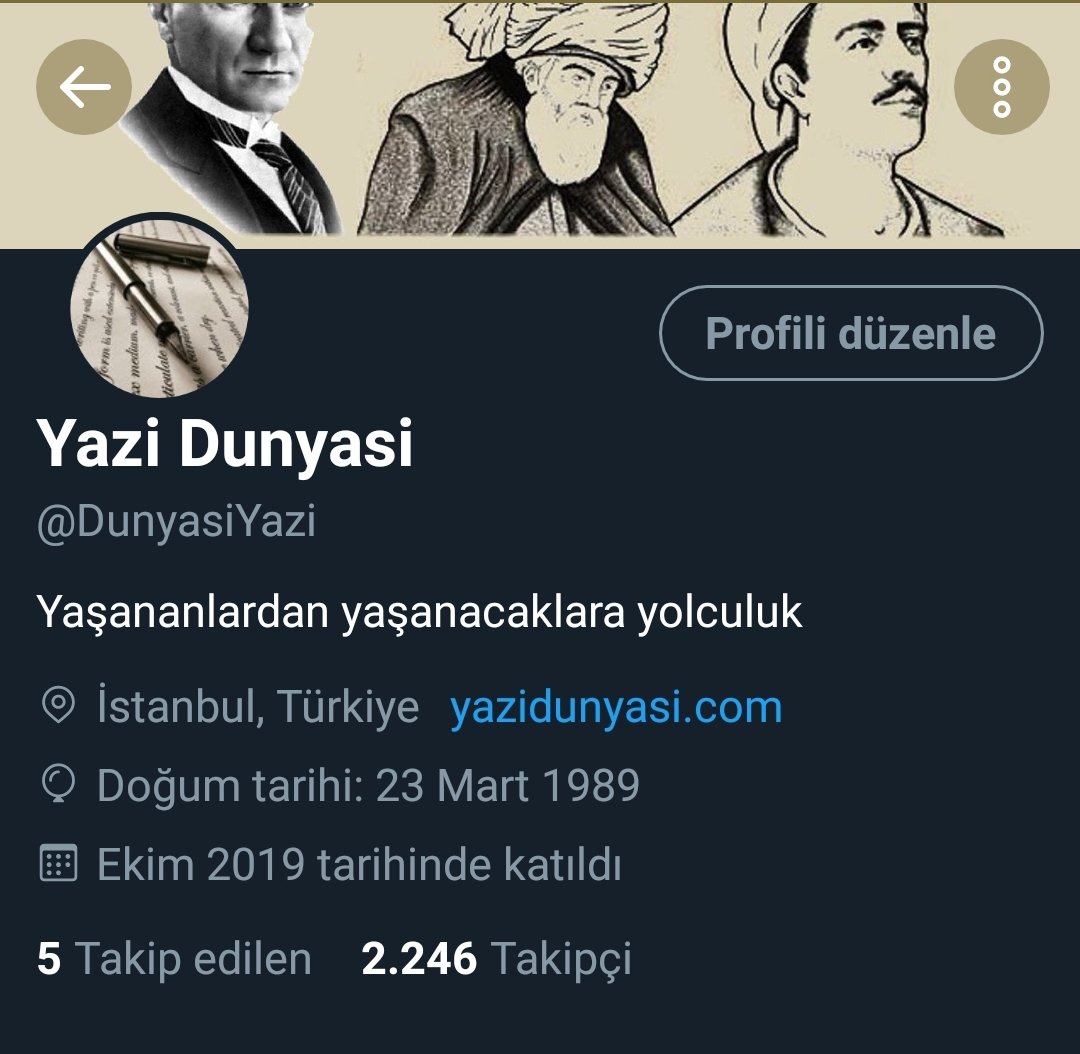 DunyasiYazi's tweet photo. Arkadaslar spam altindayim lutfen bu yaziyi begenim sacmada olsa yorum yapabilir misiniz?

#spam
#takipci
#takip
#hayirlicumalar 
#Siyanuer 
#millitakim https://t.co/AvcKwCvh46