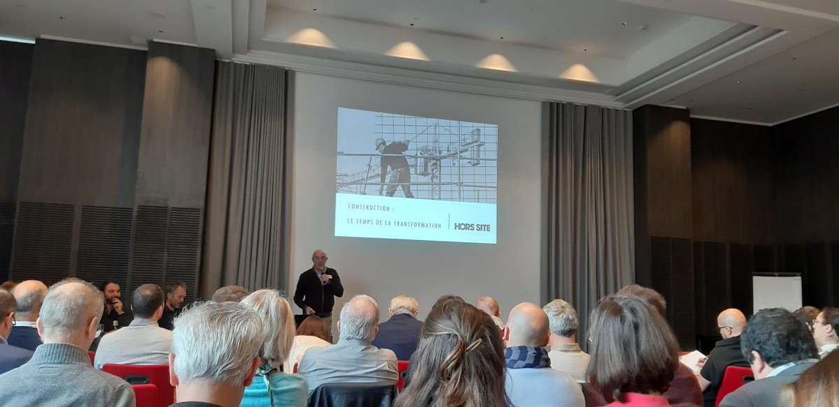 [#BTPMorning] En direct de notre événement <a href="/villedelyon/">Ville de Lyon</a> dédié à la #ConstructionHorsSite🏗️<a href="/PascalPatch63/">pascal Chazal</a> <a href="/HorsSite/">Hors site</a> <a href="/COSTEARCHI/">COSTE ARCHITECTURES</a> <a href="/OSSABOIS/">Ossabois</a>. Prochain BTP Morning à Paris au sujet du #BIM &amp; #Foncières le 22/11. Inscription gratuite &amp; infos : btp-consultants.fr/actu/btp-morni…