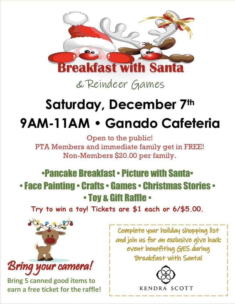 Come eat breakfast with Santa!