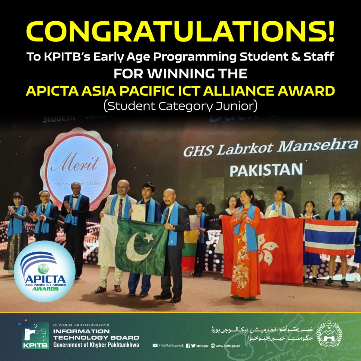 kamrankbangash's tweet image. Major achievement for our young lads as they take the global stage by storm and win big. The brilliant efforts of Dr Rafi Shaan&apos;s have truly been the driving force behind our EAP students proving their brilliance to the world. #TechDrivenKP