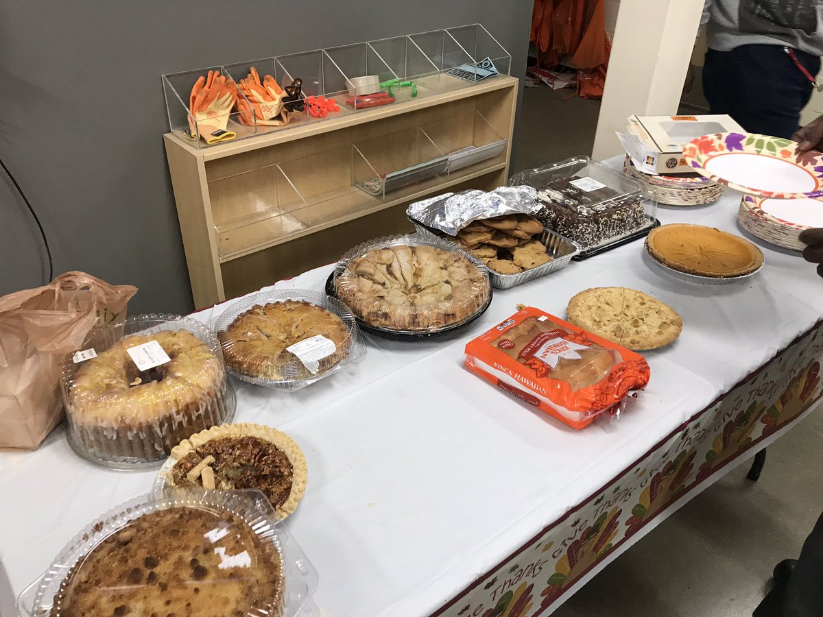 Enjoying Thanksgiving Lunch with the best associates in the world! #114 is awesome!