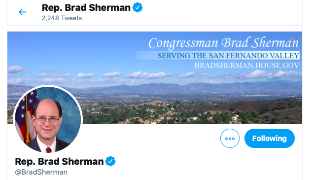 8- Bipartisan supports  @VOAIran  @BradSherman: "Maybe 200 dead, thousands injured and arrested, and no internet for at least five days in the continuing  #IranProtests. This is unacceptable. The Iranian regime must end the communications blackout and stop the killings now."