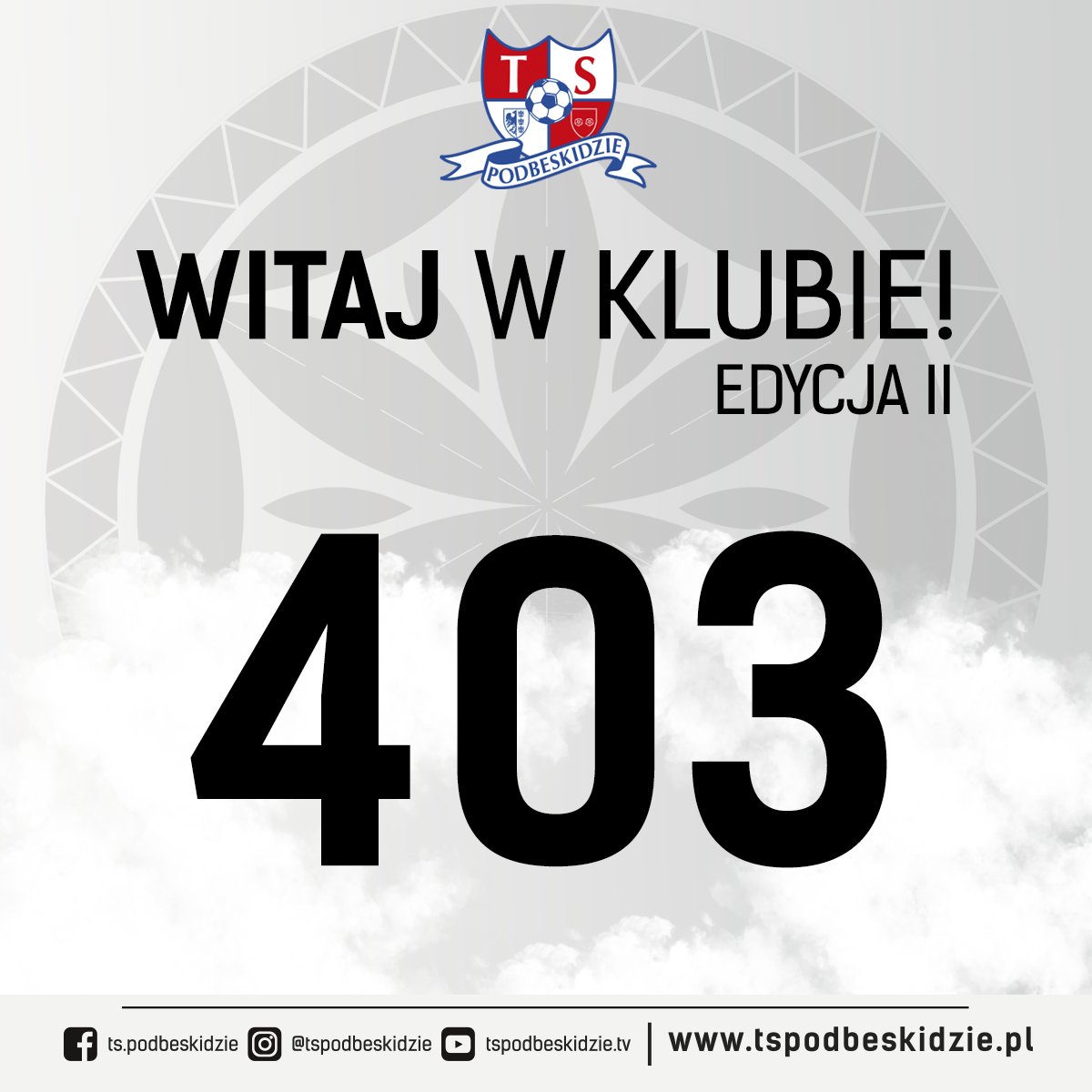 TSP_SA's tweet photo. 80'⏱ | Podbeskidzie 2⃣ 🆚0⃣ Chojniczanka
Pojedynek Górali ogląda dziś z trybun Stadionu Miejskiego 4⃣1⃣1⃣2⃣ kibiców. 403 fanów jest na #Rychlińskiego21 po raz pierwszy - liczymy, że zostaniecie z Podbeskidziem na zawsze! 🔴⚪🔵
#PODCHO
--
💻LIVE ➡ https://t.co/u3Fakj7mkV https://t.co/kf5o1arQLG