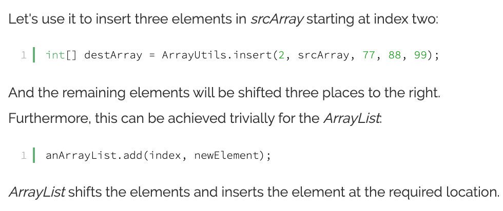 array vs arraylist iin java array vs arraylist iin java