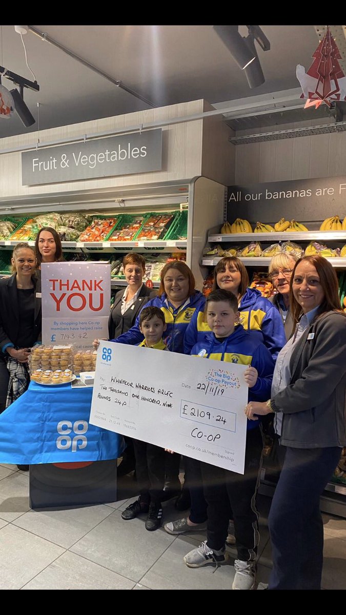 DawnWhitworth15's tweet photo. @WhinWarriors today receiving a cheque raised by our members. 17M raised this year for over 4000 local causes. Amazing amount. #Whitkirk #MakingaDifference. @WaddingtonPhil @petermdobbin @CoopFuneralcare @CoopFranchise @coopuk #ItsWhatWeDo. https://t.co/m03SfgyI5S