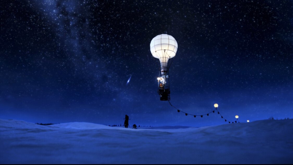 ノーマン ザ スノーマン公式 Norman The Snowman Norman The Snowman On A Night Of Shooting Stars Winter Has Come The Boy And Norman Met The Young Man On This Balloon The Photo Is ノーマン ザ スノーマン公式 Norman The Snowman Norman The Snowman On A Night Of Shooting Stars Winter Has Come The Boy And Norman Met The Young Man On This Balloon The Photo Is