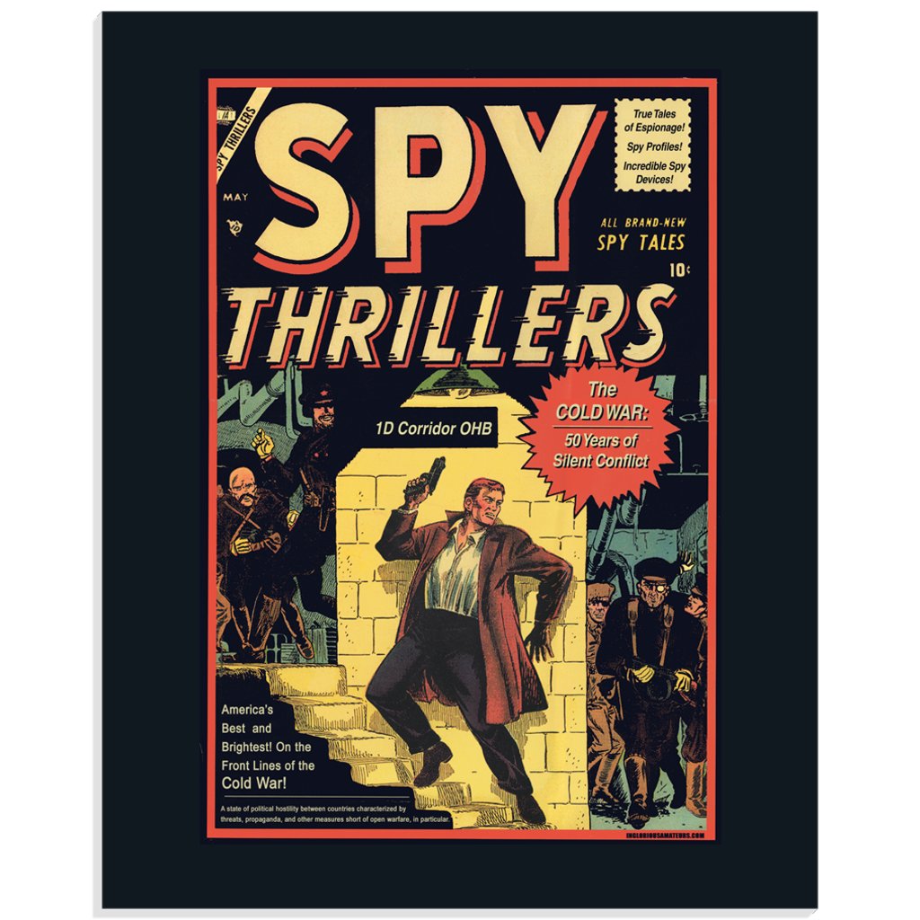 IngloriusAmatrs's tweet photo. 🗡We've been framed! New prints and reissues available now! 🗡 - https://t.co/MdHQjuQL50 #ingloriousamateurs #oxcart #comicprints #COG #BFCM2019 #spyart https://t.co/KtQ8eUsAQV