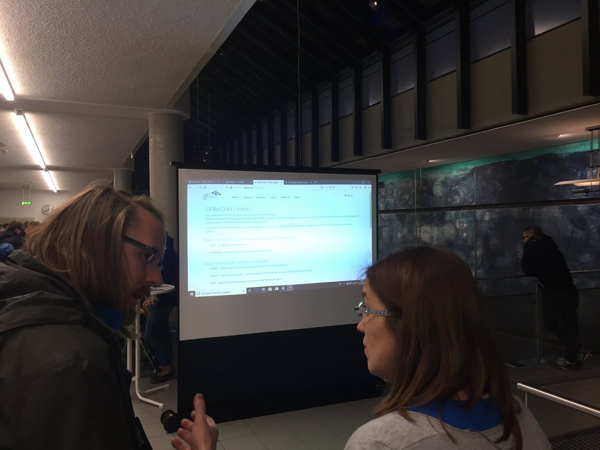 DSharafeldeen's tweet photo. GFBio presentation and demo #GFBioAtWork at #LNDWJena @UniJena @fusionUniJena @GFBio_Project https://t.co/KXBGAX63z8