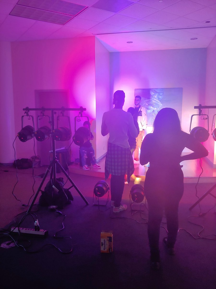 XU_PSLab's tweet photo. PSL performance technologies practicum students working their event #metaisbetta https://t.co/f3yzWF5YHr
