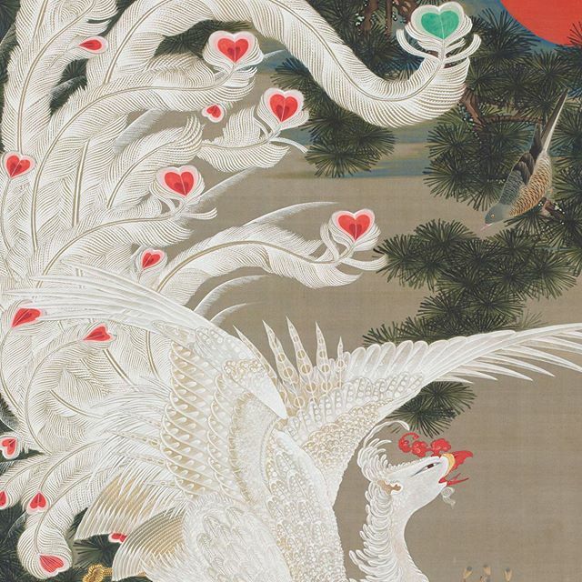 samanthaflutist's tweet image. feeling peckish #itojakuchu #oldpine and #whitephoenix #museumoftheimperialcollections #sannomarushozokan #hangryrightnow ift.tt/34dHOsL