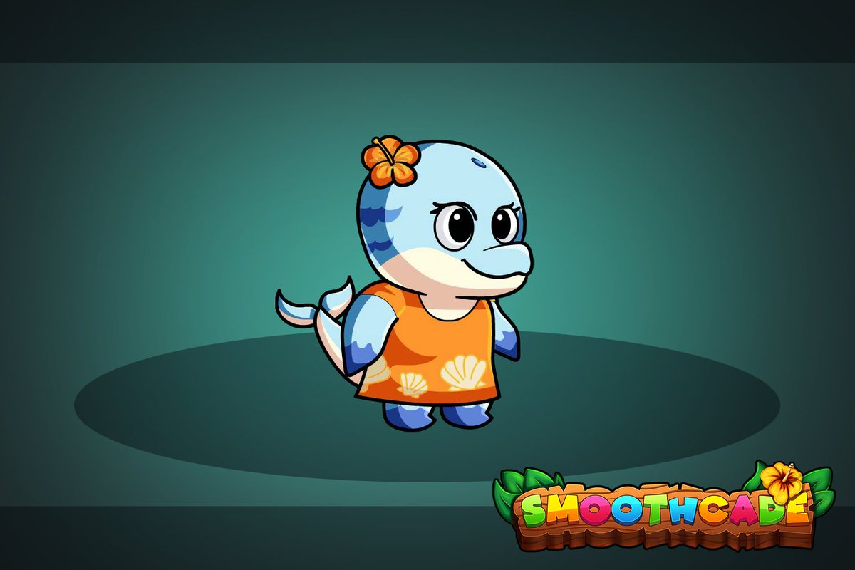 Dolphina - Another character made for <a href="/smoothcade/">smoothcade</a> 

#indie #games #gamedev #indiedev #Smoothcade