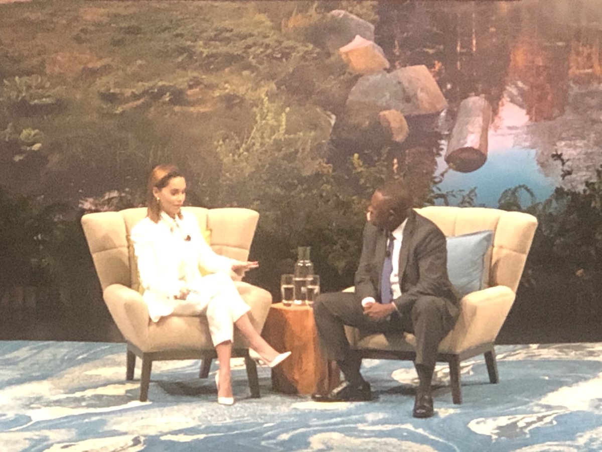 josephchong's tweet photo. It was amazing to hear @emiliaclarke tell her story of how she survived two brain aneurisms. Thanks for starting @SameYouOrg to raise awareness of brain health. #motherofdragons #DF19 #GameofThrones https://t.co/b7o4hPVO3w