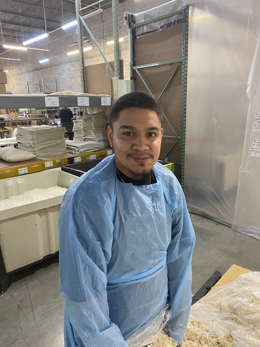 everpillow's tweet photo. So grateful to be part of seeing lives changed. Richard just started out in the program and is now learning the ins and outs of making amazing life changing pillows. @MH_WorkShop #SocialEnterprise #MakeADifference #MadeInColorado #2Chances #CommunityDevelopment #Redemption https://t.co/8lCmR8vj41