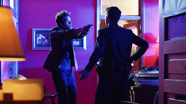 MondayAt1101AM's tweet photo. Ok... What the hell is happening? Why does Michael #CharlesAgron in #MONDAYAT1101AM have the cop's gun? Watch on Amazon prime. https://t.co/v8fl6n1Yqw
