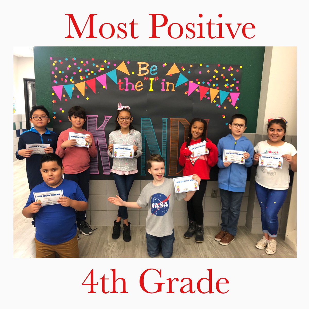 GideonGators1's tweet photo. Help us congratulate these gators for making a positive #impact in their classes. Way to go Gators! #gideongatorsrock #title1schools #wearemisd #8keysofexcellence #studentsfirst #positiverelationships https://t.co/Wsl0U9D3Sa